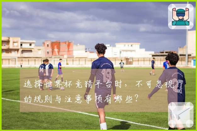 选择世界杯竞猜平台时，不可忽视的规则与注意事项有哪些？